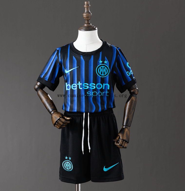 Camiseta Inter de Milán 1ª Equipación 25/26 Niño Rebaja divino de la temporada