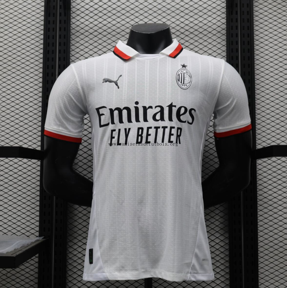Camiseta Fc AC Milan Segunda Equipación 24/25 Authentic Insuperable bicoca, reserva de la temporada