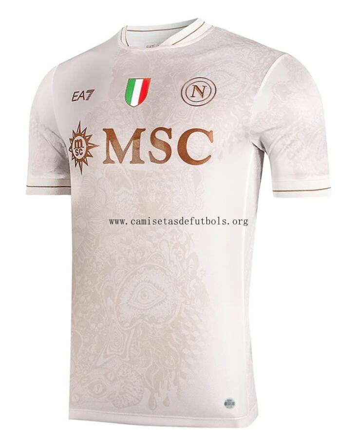 Camiseta Scc Napoli Segunda Equipación 25/26 Descuento, aprovéchalo