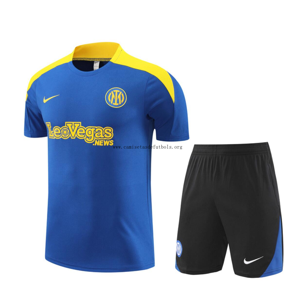 Camiseta Inter Milan Pre-Match (Hombre/Niño) 24/25 + Pantalones Descuentazo barato