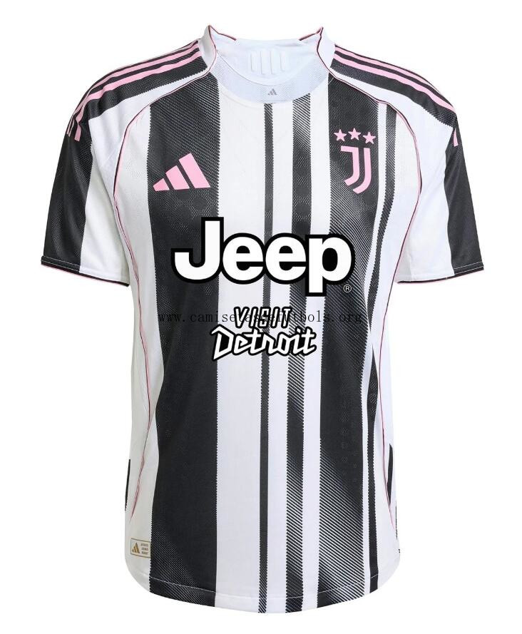 Camiseta Juventus Primera Equipación 25/26 Authentic ¡¡Ni te imaginas espectacular descuento de risa!
