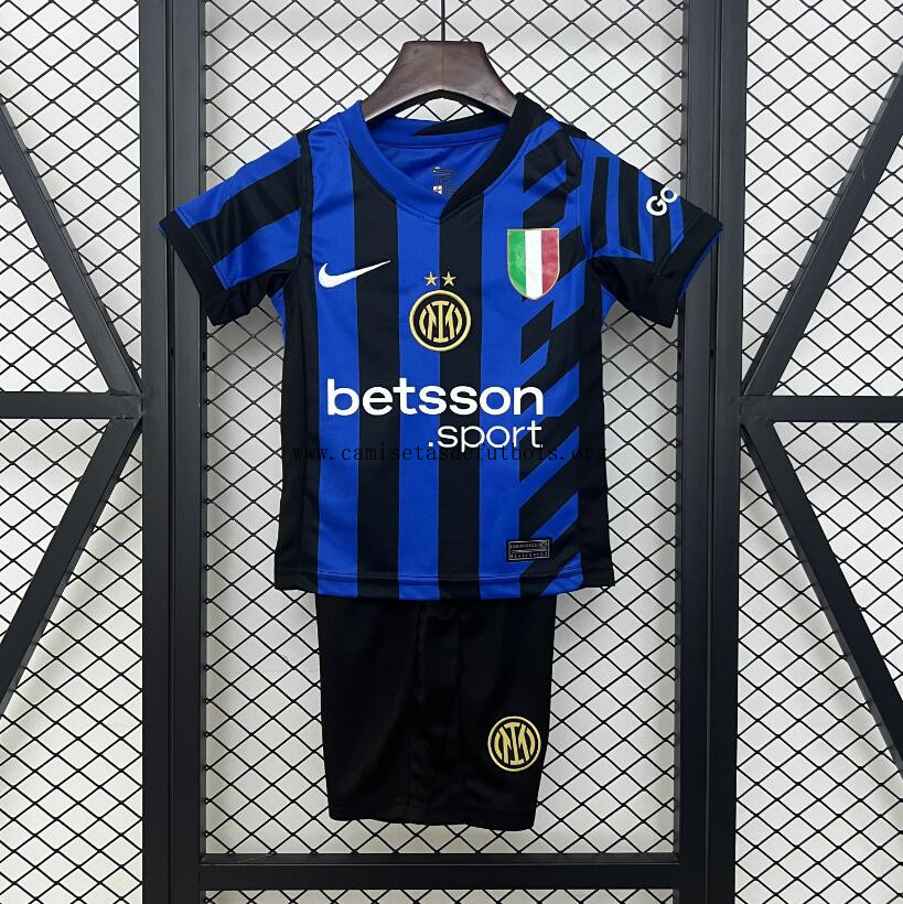 Camiseta Inter de Milán Primera Equipación 24/25 Niño ¡¡Qué genial oportunidad en toda la red!