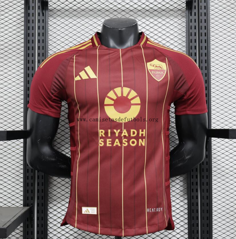 Camiseta As Roma 1ª Equipación 24/25 Authentic Rebajón espectacular