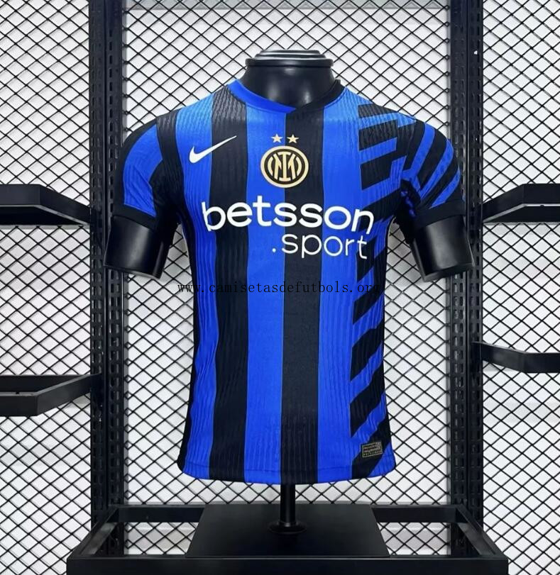 Camiseta Inter de Milán Primera Equipación 24/25 Authentic Atrapa hasta fin de existencias