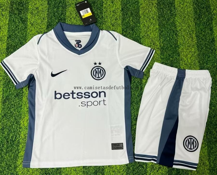 Camiseta Inter de Milán Segunda Equipación 24/25 Niño ¿¡Qué descuento?