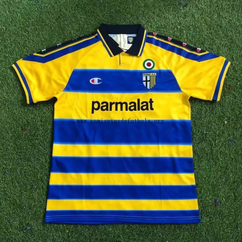 Camiseta Retro Parma Primera Equipación 99-00 Descuento fabuloso