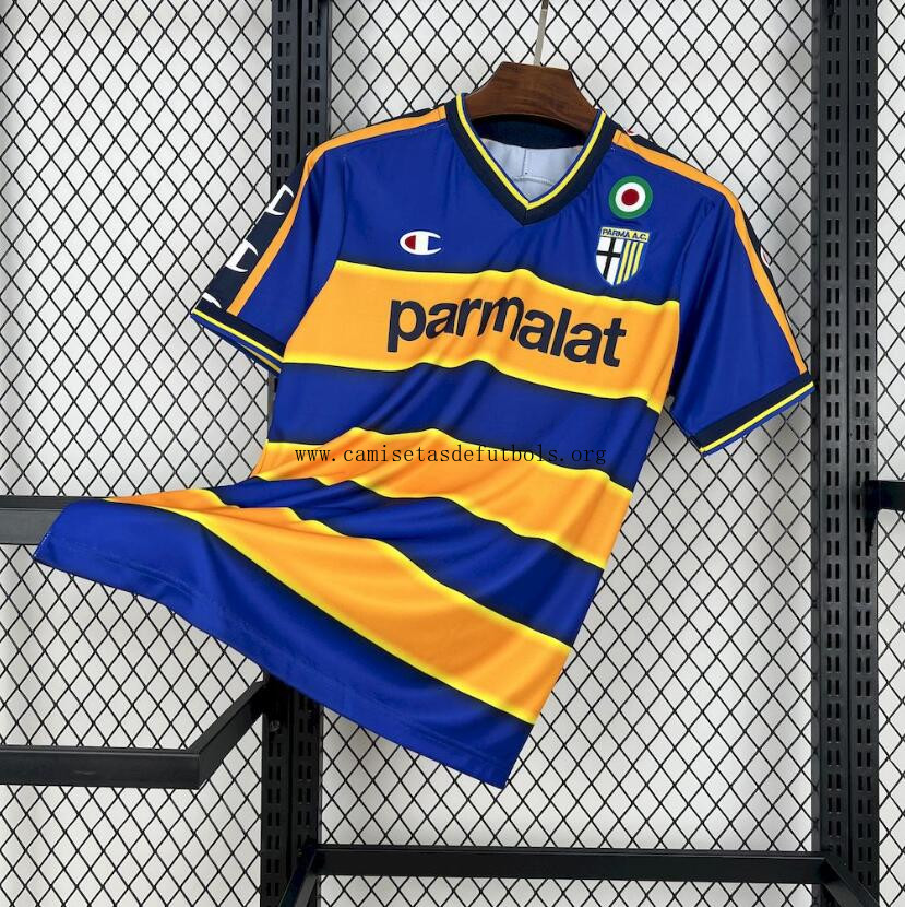 Camiseta Retro Parma Primera Equipación 02/03 Alucinante bicoca, aprovéchalo calidad asegurada