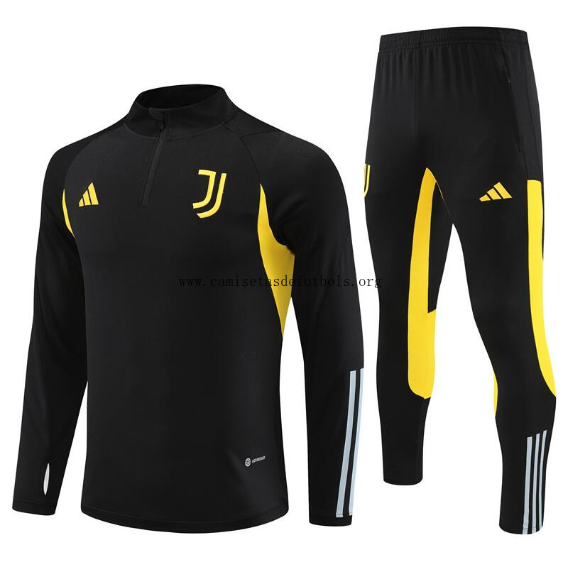 Chandal Entrenamiento Juventus 2023-2024 Negro (Hombre/Niño) + Pantalones Descuento fantástico como nunca