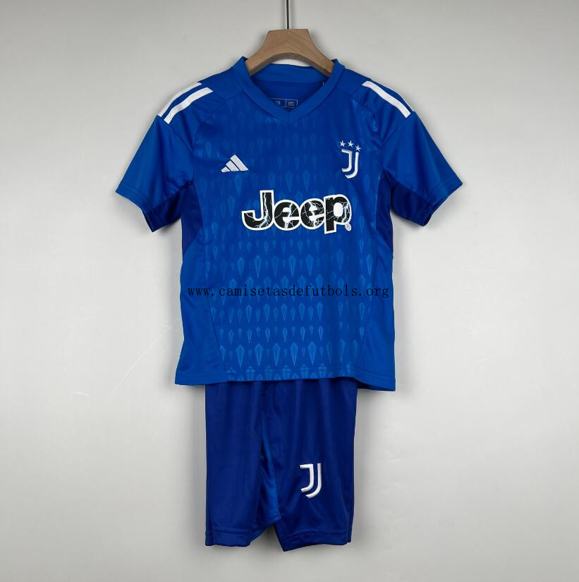 Camiseta Portero Juventus Azul 23/24 Niño ¡¡Ni te imaginas sensacional precio en toda la red!