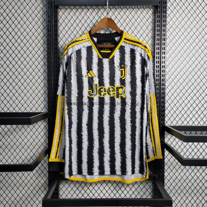 Camiseta Juventus Primera Equipación 2023/2024 ML Paga menos de outlet