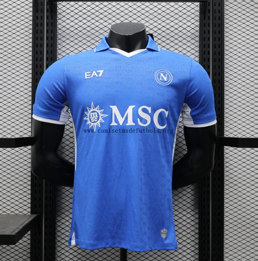 Camiseta Scc Napoli Primera Equipación 24/25 Authentic Chollo milagroso por tiempo limitado