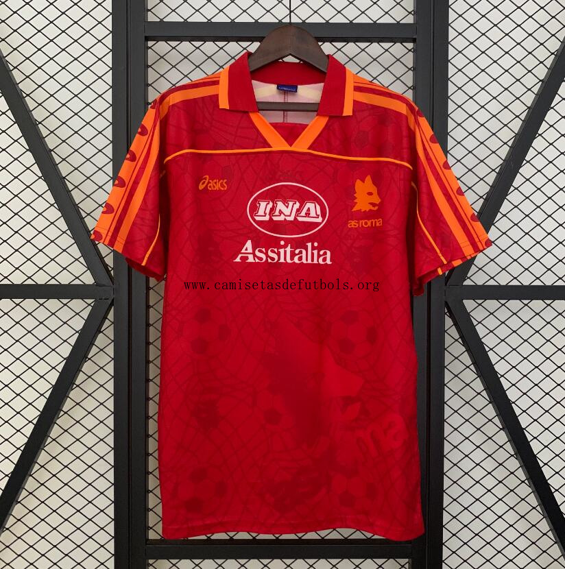 Camiseta Retro As Roma 1ª Equipación 95/96 Preciaso fabuloso por tiempo limitado