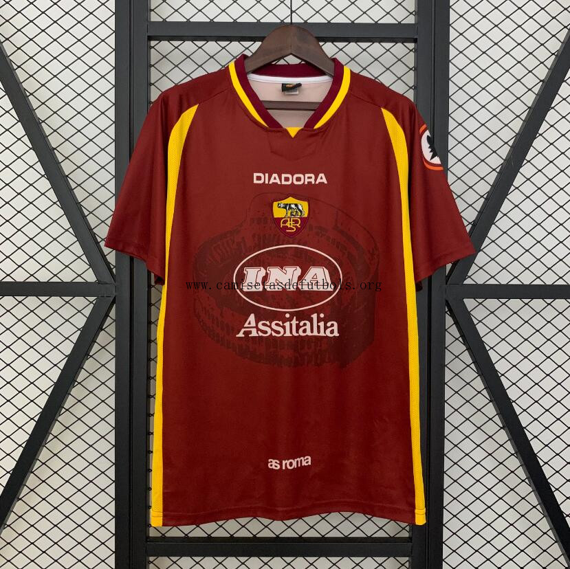 Camiseta Retro As Roma 1ª Equipación 97/98 ¡¡Vaya ahorro, adquiere!