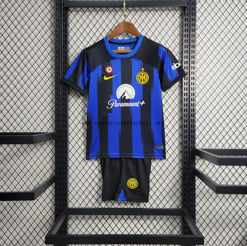 Camiseta FC Inter de Milán Primera Equipación 23/24 Niño Preciaco rebajado