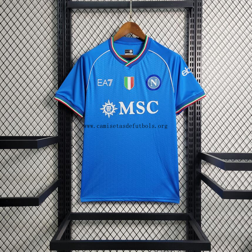 Camiseta Scc Napoli Primera Equipación 23/24 ¡¡Vaya alucinante chollazo sin intermediarios!