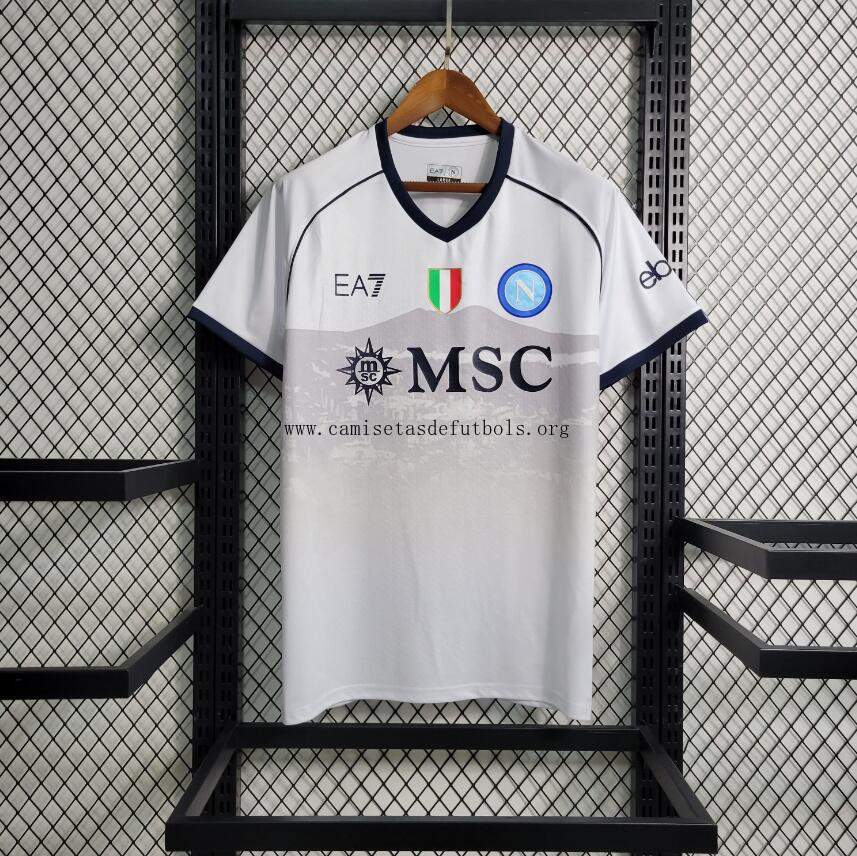 Camiseta Scc Napoli Segunda Equipación 23/24 Rebaja bestial de fábrica