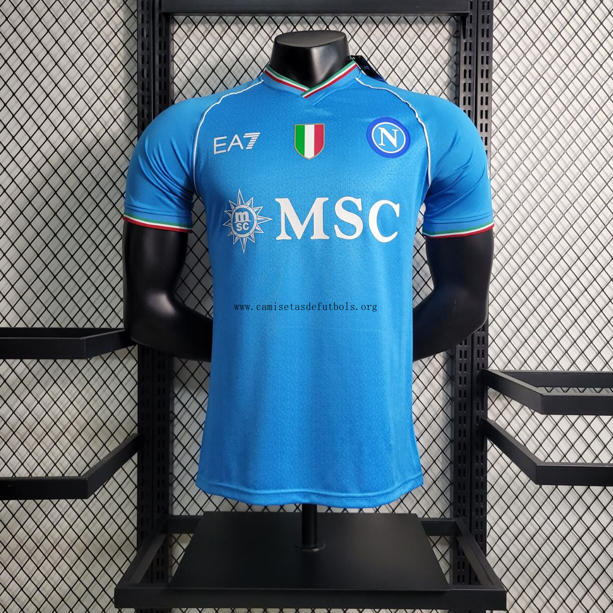 Camiseta Scc Napoli Primera Equipación Authentic 23/24 ¡¡Menudo/a gangaza, adquiere!