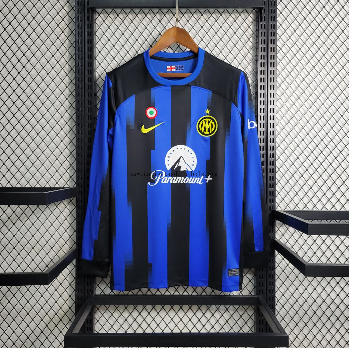 Camiseta FC Inter de Milán Primera Equipación 23/24 ML ¡¡Qué saldo, no lo dejes escapar!