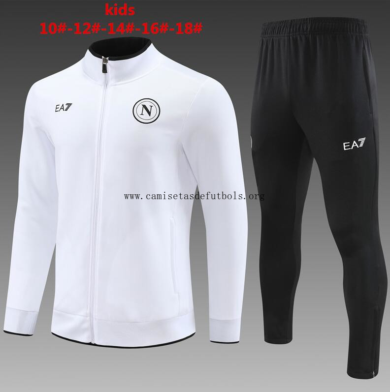 Chandal Entrenamiento Napoli 23/24 Niño + Pantalones Saldo, llévatelo