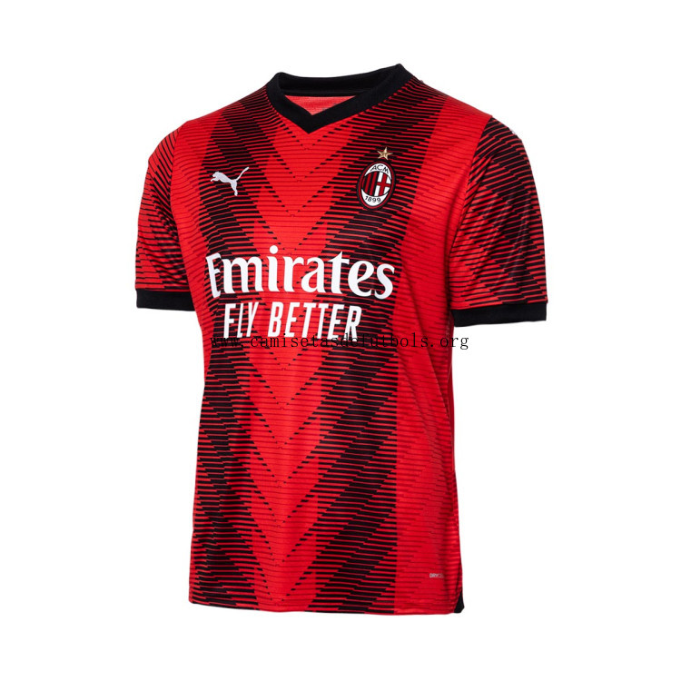 Camiseta Fc AC Milan Primera Equipación 23/24 Rebajón alucinante