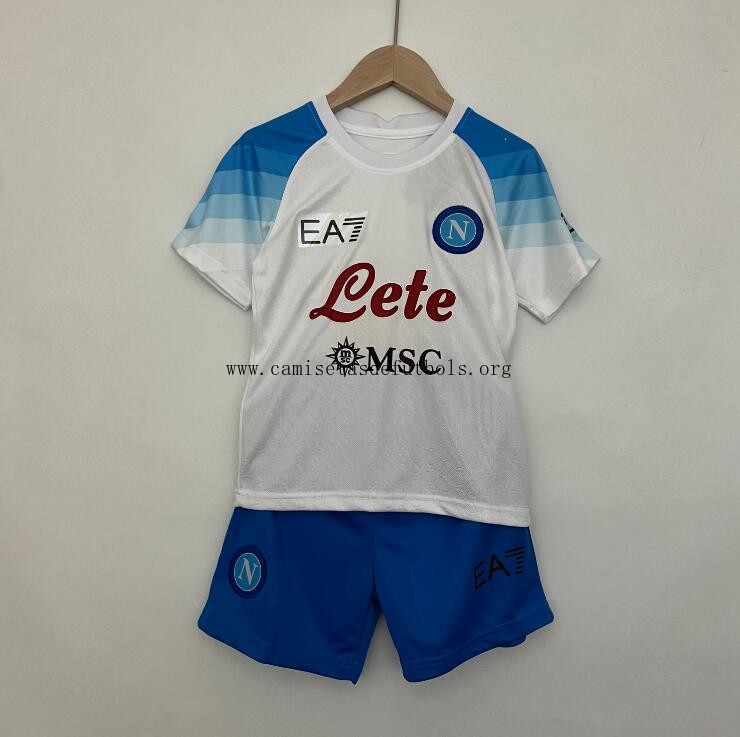 Camiseta Scc Napoli Segunda Equipación 2023/2024 Niño Chollazo razonable