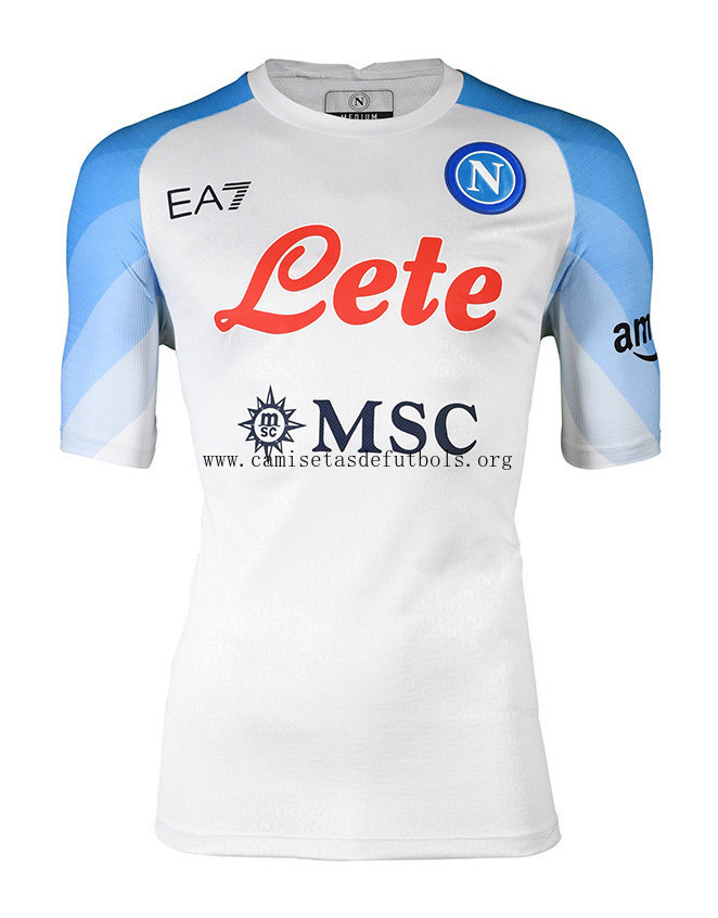 Camiseta Scc Napoli Segunda Equipación 22/23 ¡¡Menudo/a saldazo, paga menos!