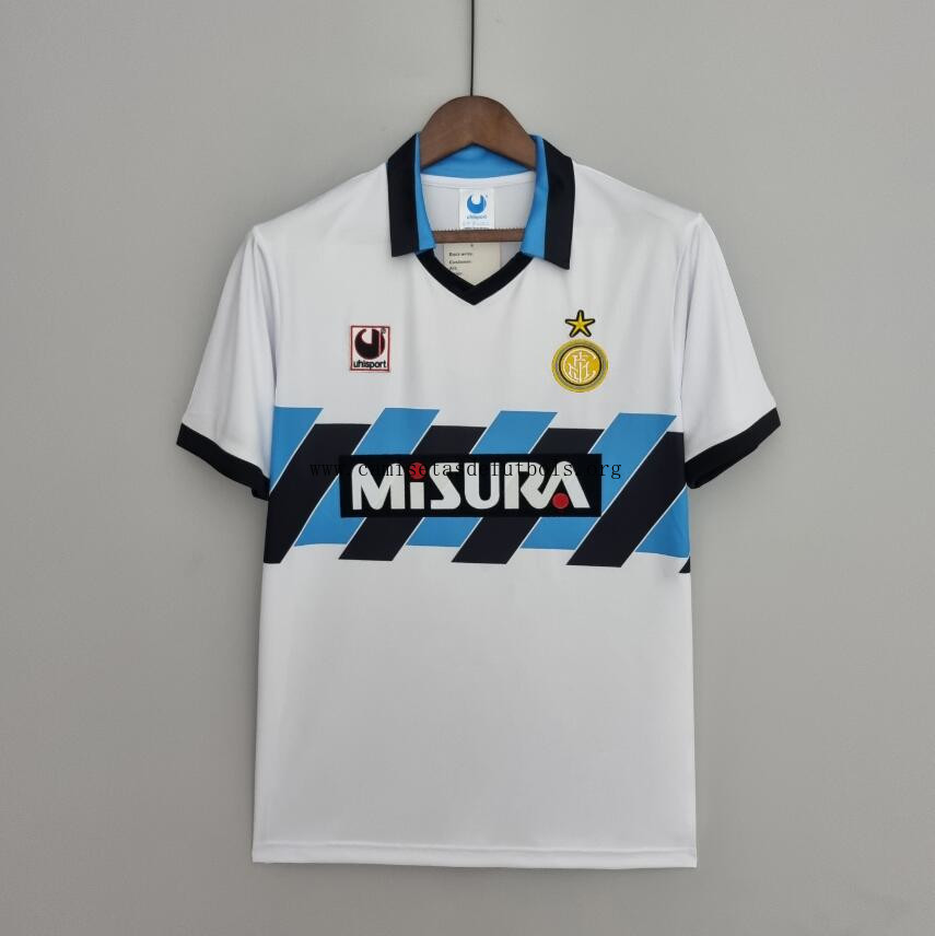 Camiseta Retro Inter Milán Fc Segunda Equipación 90/91 Saldo insuperable