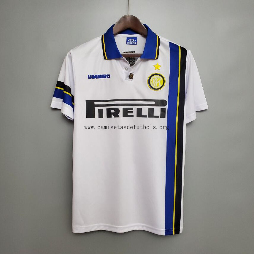 Camiseta Retro Inter Milán Fc Segunda Equipación 97/98 Portentoso bicoca, atrapa como nunca