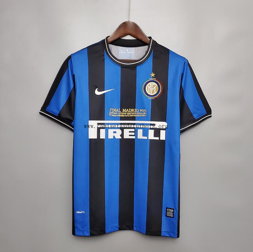 Camiseta Retro Inter Milán Fc Primera Equipación 2010 ¿¡Ni te imaginas oportunidad?