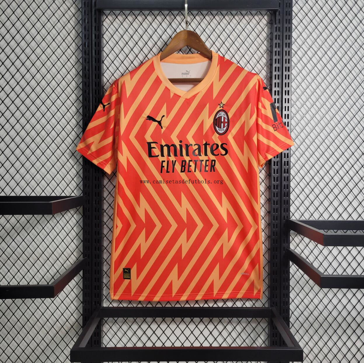 Camiseta Portero AC Milan Naranja 23/24 ¿¡Cómo precio?