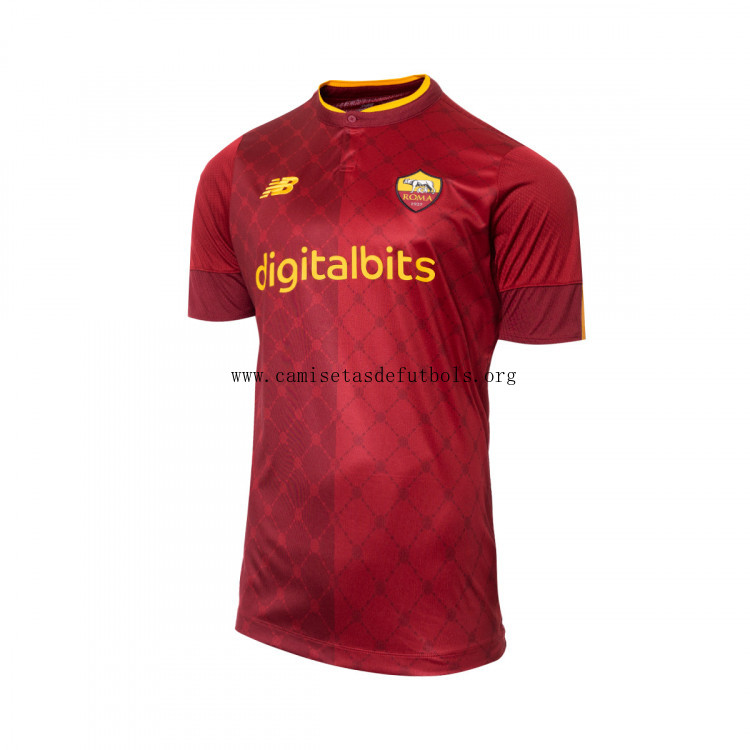 CAMISETA AS ROMA PRIMERA EQUIPACIÓN 2022-2023 Date prisa este ganga demencial