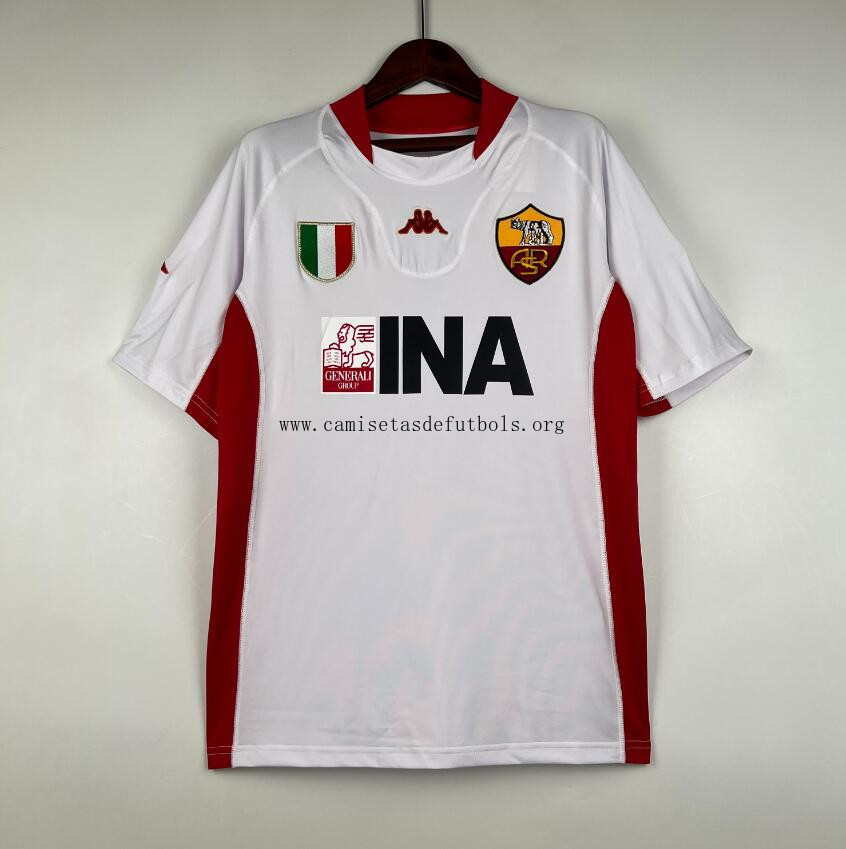Camiseta Retro As Roma Segunda Equipación 01/02 ¡¡Ni te imaginas increíble ganga hasta fin de existencias!