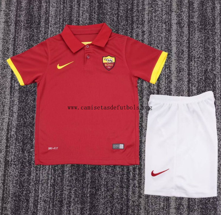 Camiseta Retro As Roma 1ª Equipación 14/15 Niño ¡¡Vaya rebajón, hazte con él!