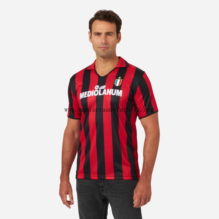Camiseta Retro AC Milan Primera Equipación 98/99 ¡¡Qué celestial descuento de colección!