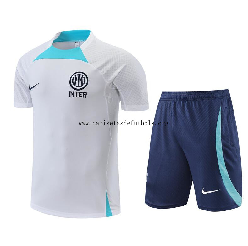 Camiseta Inter Milan Training Kit Blanco 22/23 + Pantalones No lo dejes escapar este ofertón portentoso