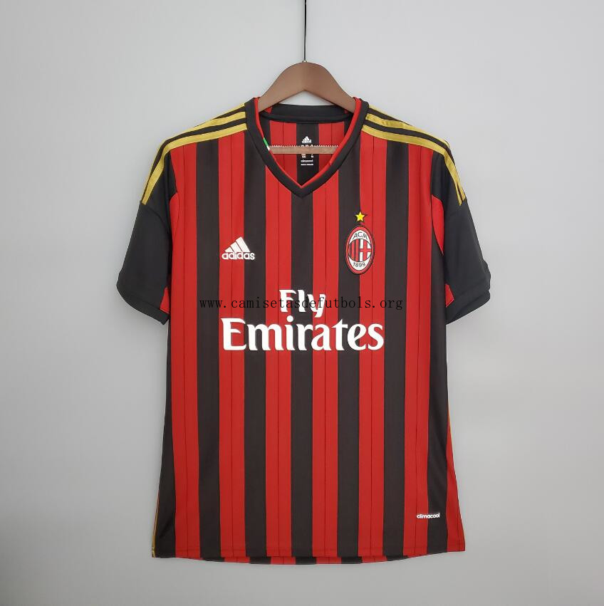 Camiseta Retro AC MILAN Primera Equipación 13/14 ¡¡Vaya bicoca, aprovéchala ya!