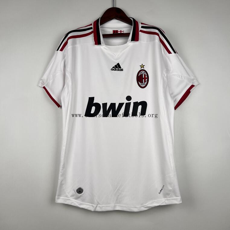 Camiseta Retro AC Milan Segunda Equipación 09/10 Rebaja, benefíciate