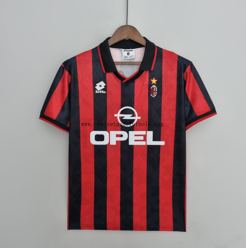 Camiseta Retro AC Mlian Primera Equipación 95/96 Adquiere hasta fin de existencias