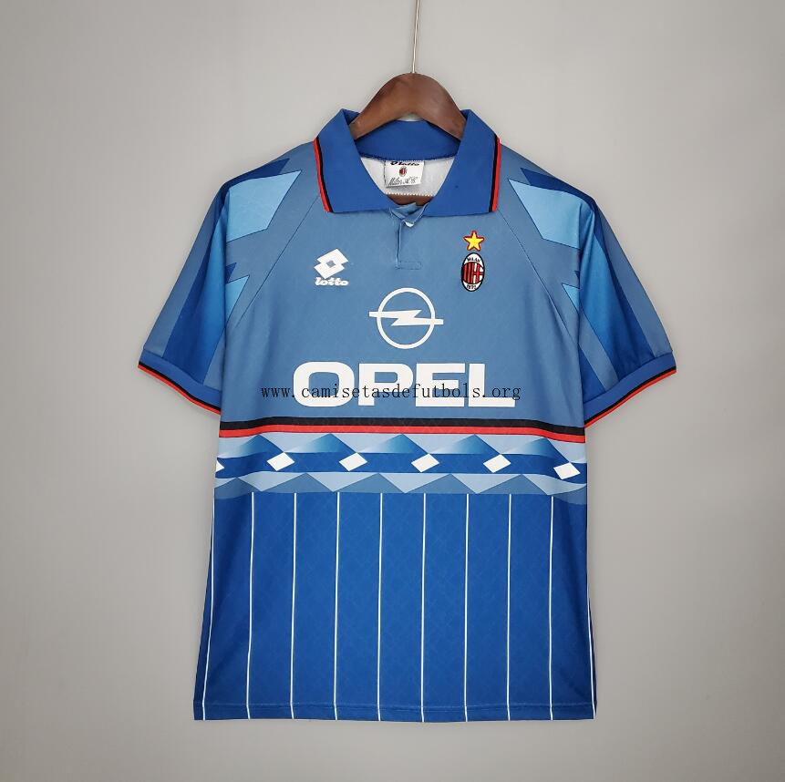 Camiseta Retro AC Mlian Tercera Equipación 95/96 Bicoca, hazte con él
