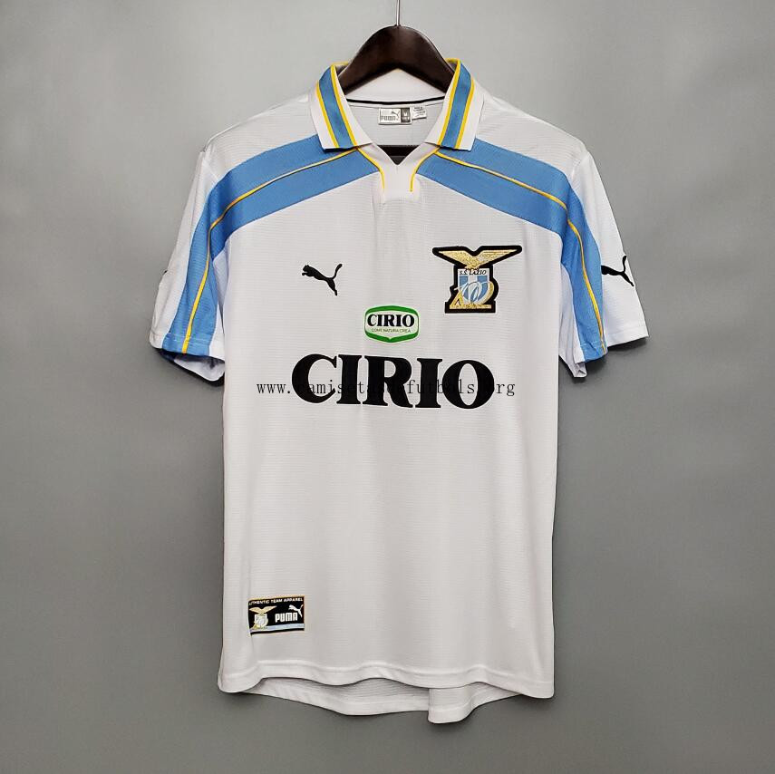 Camiseta Retro Ss Lazio Segunda Equipación 00/01 Aprovéchala ya calidad asegurada