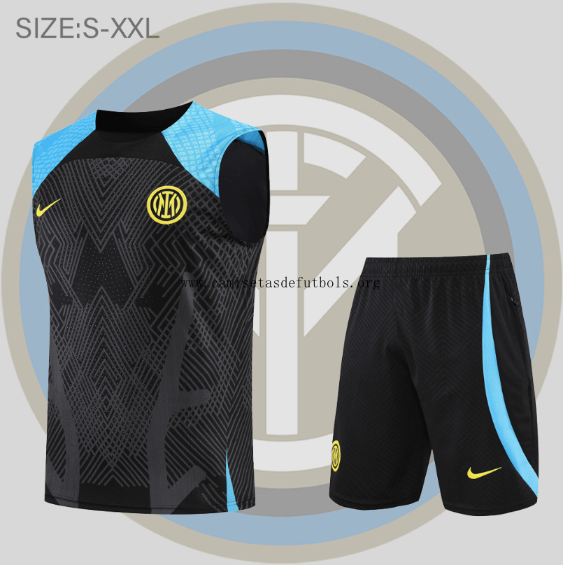 Camiseta De Fútbol Sin Mangas Inter Milan Pre-Match 22/23 Sensacional rebajón, date prisa más barato que nunca