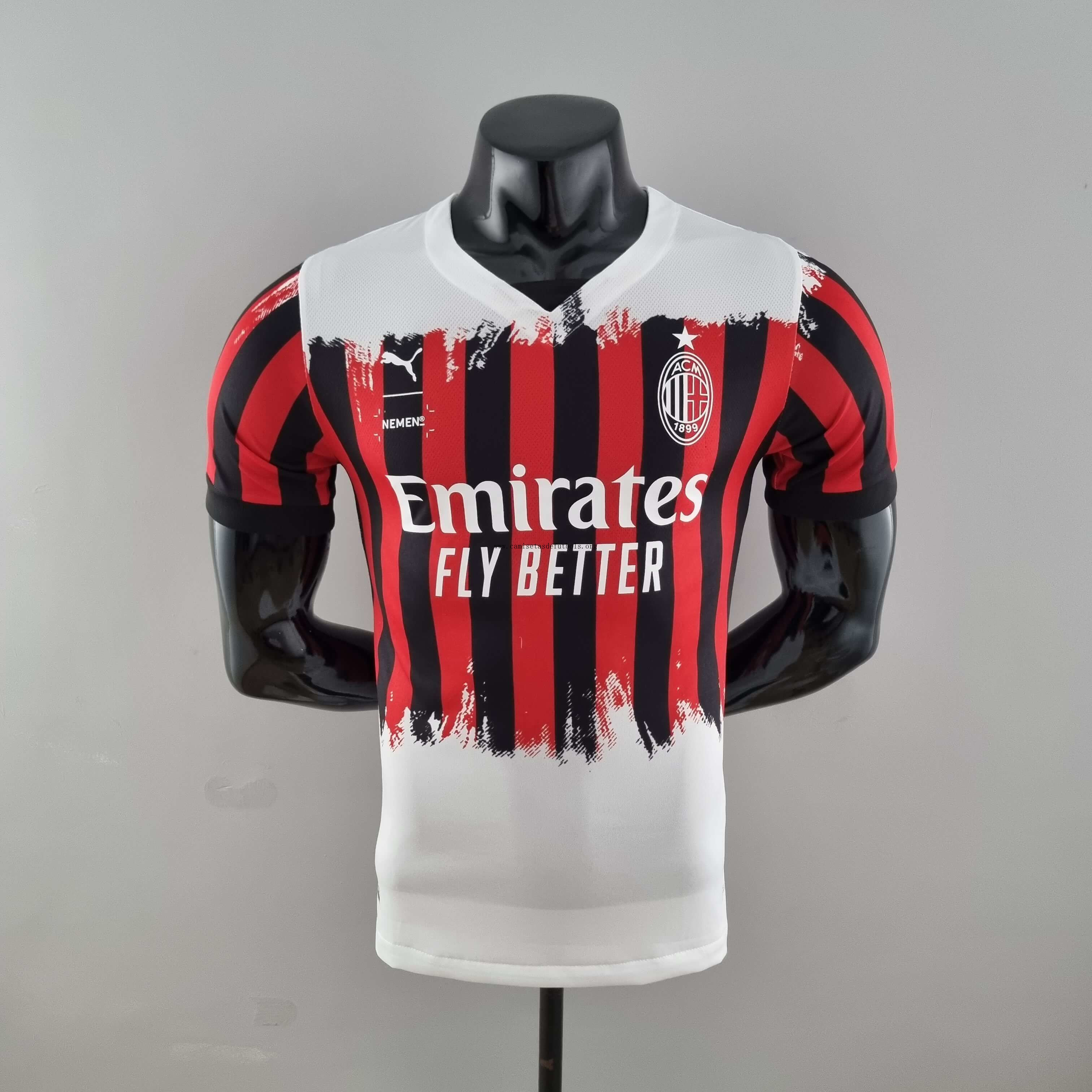 Camiseta 2022 AC Milan Fourth No lo pienses como nunca
