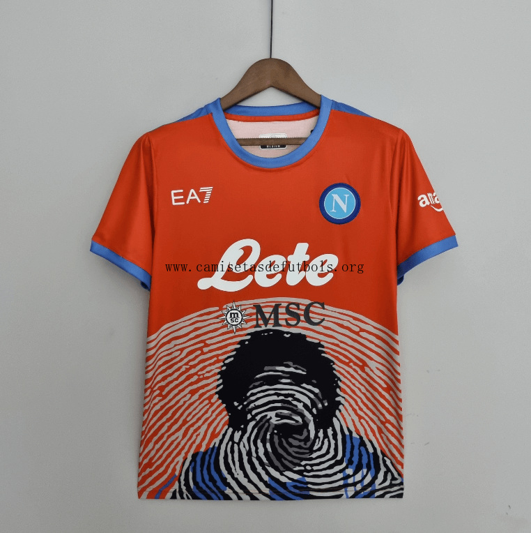 Camiseta 21/22 Napoli Commemorative Edition ¡¡Cómo prodigioso descuento hasta fin de existencias!