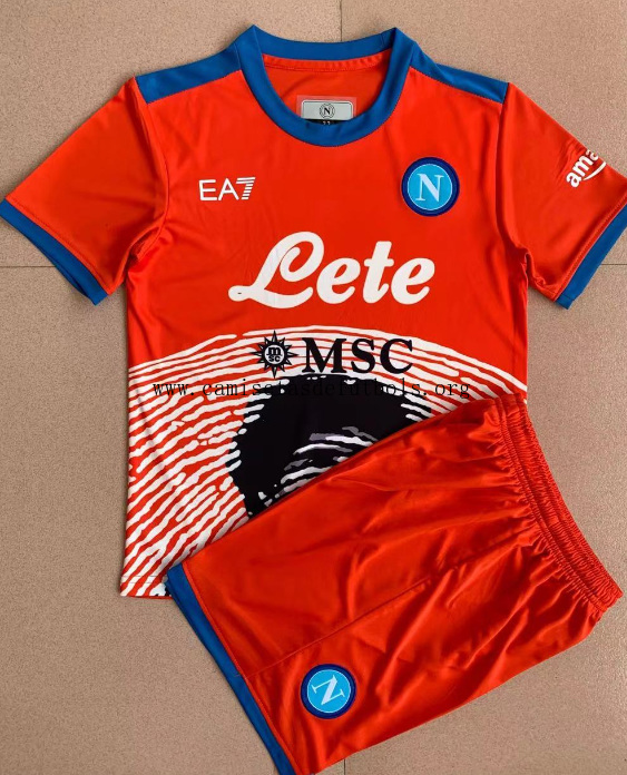 Camiseta 21/22 Napoli Commemorative Edition Niño No lo dejes escapar este liquidación justo