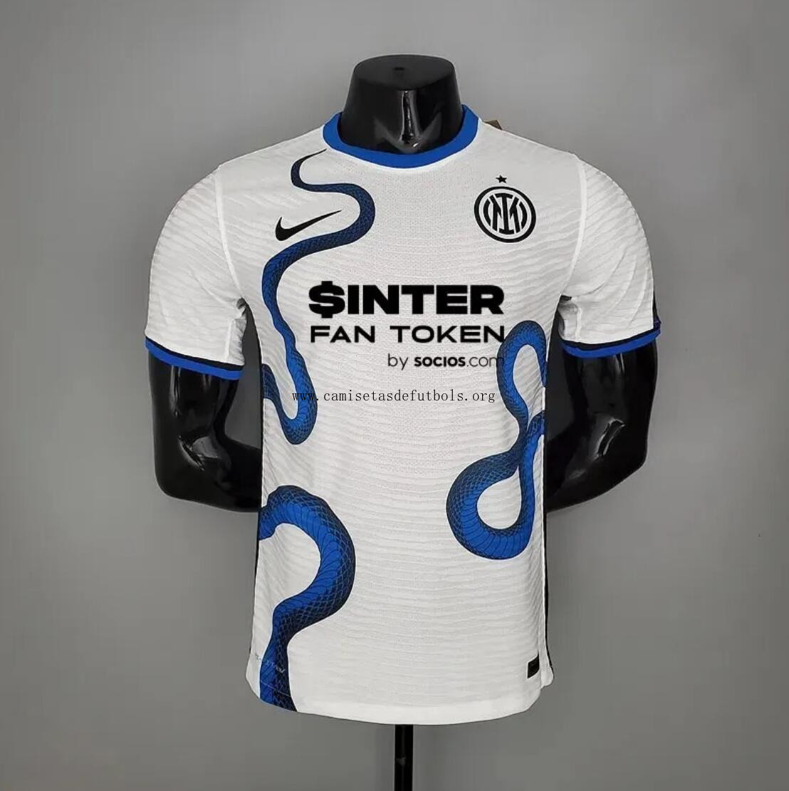 Camiseta FC Inter De Milán Segunda Equipación 2021-2022 Preciaco ridículo de la temporada