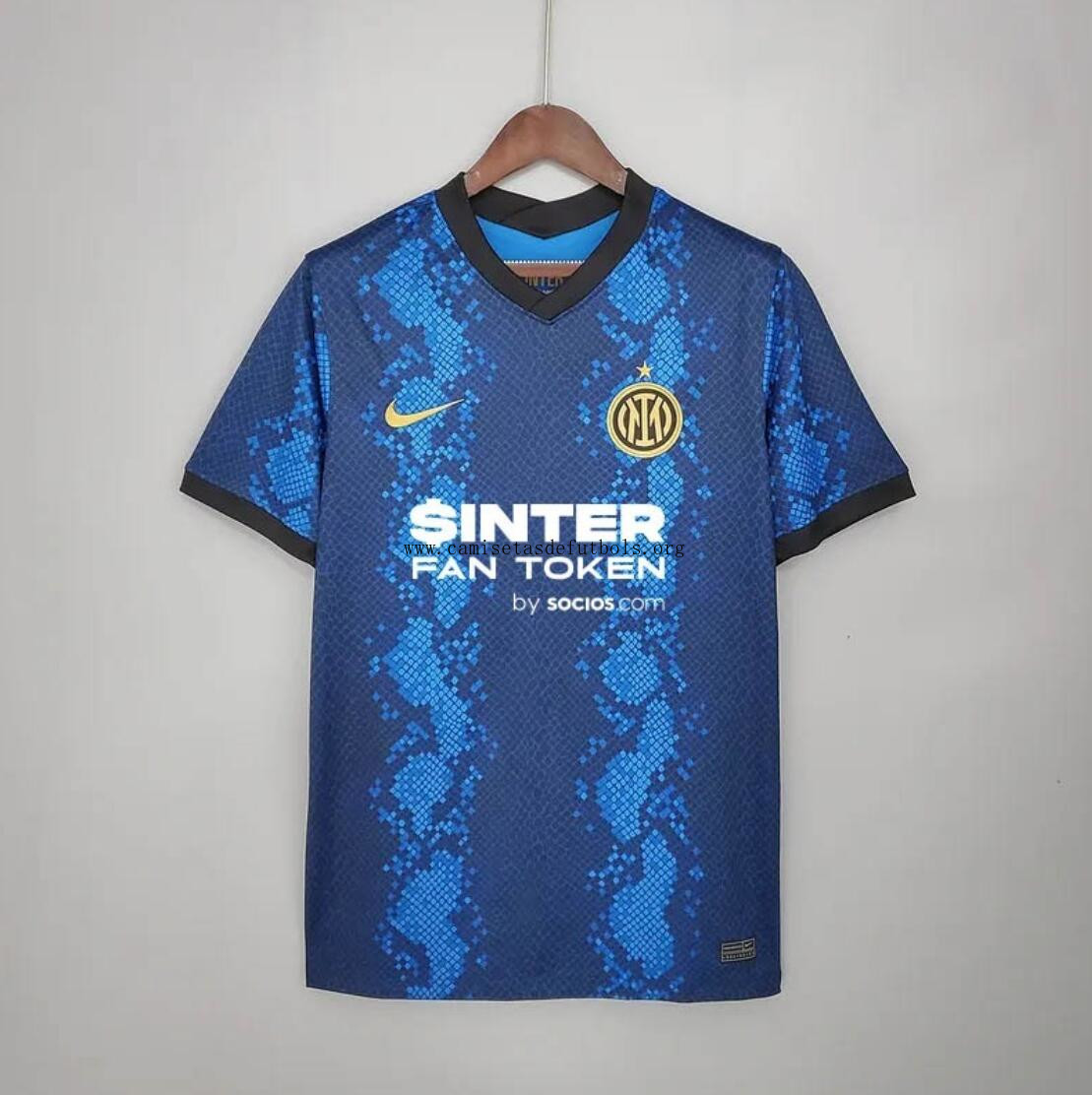 Camiseta Inter De Milán Primera Equipación 2021/2022 Niño Bicoca brutal