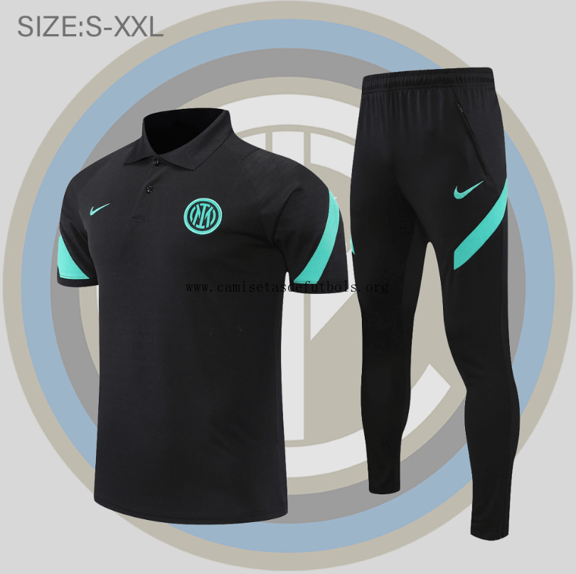 POLO Inter Milan KIT Verde Negro ¡¡Menudo/a saldazo, atrapa!