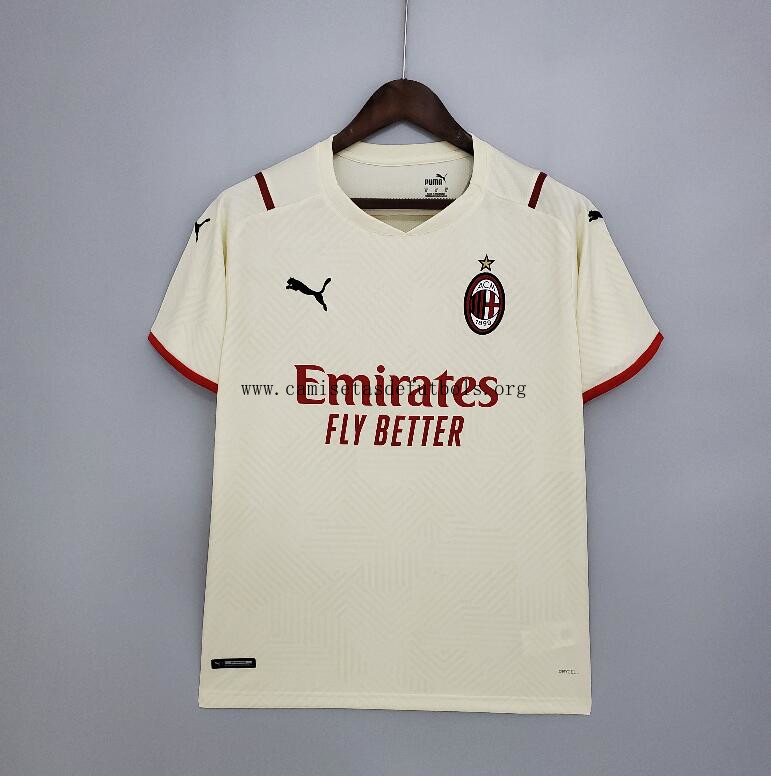 Camiseta AC Milan Segunda Equipación 2021/2022 ¡¡Qué insuperable oferta sin competencia!