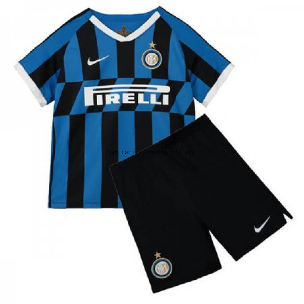 Camiseta Inter De Milán 1ª Equipación 2019/2020 Niño Kit ¡¡Ni te imaginas justo precio de infarto!