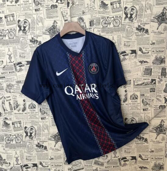 Camiseta París Saint-Germain 1ª Equipación 25/26 Date prisa de campeonato
